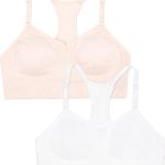 Girls' Seamless Racerback Sport Bra
