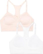 Girls' Seamless Racerback Sport Bra