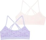 Girls'  Seamless Racerback Bra 2-Pack