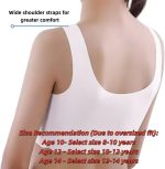 Teen Girls Seamless Training Bra with Removable Padding Multipack - Image 2