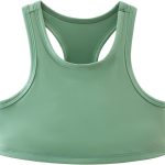 Girls Sports Bra Racerback Training Bra Kids Athletic Dance Tops