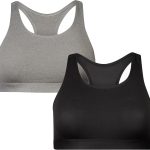 Popular Girls and Teens Racerback Active Sports Bra, Breathable, Lightweight, Multipacks
